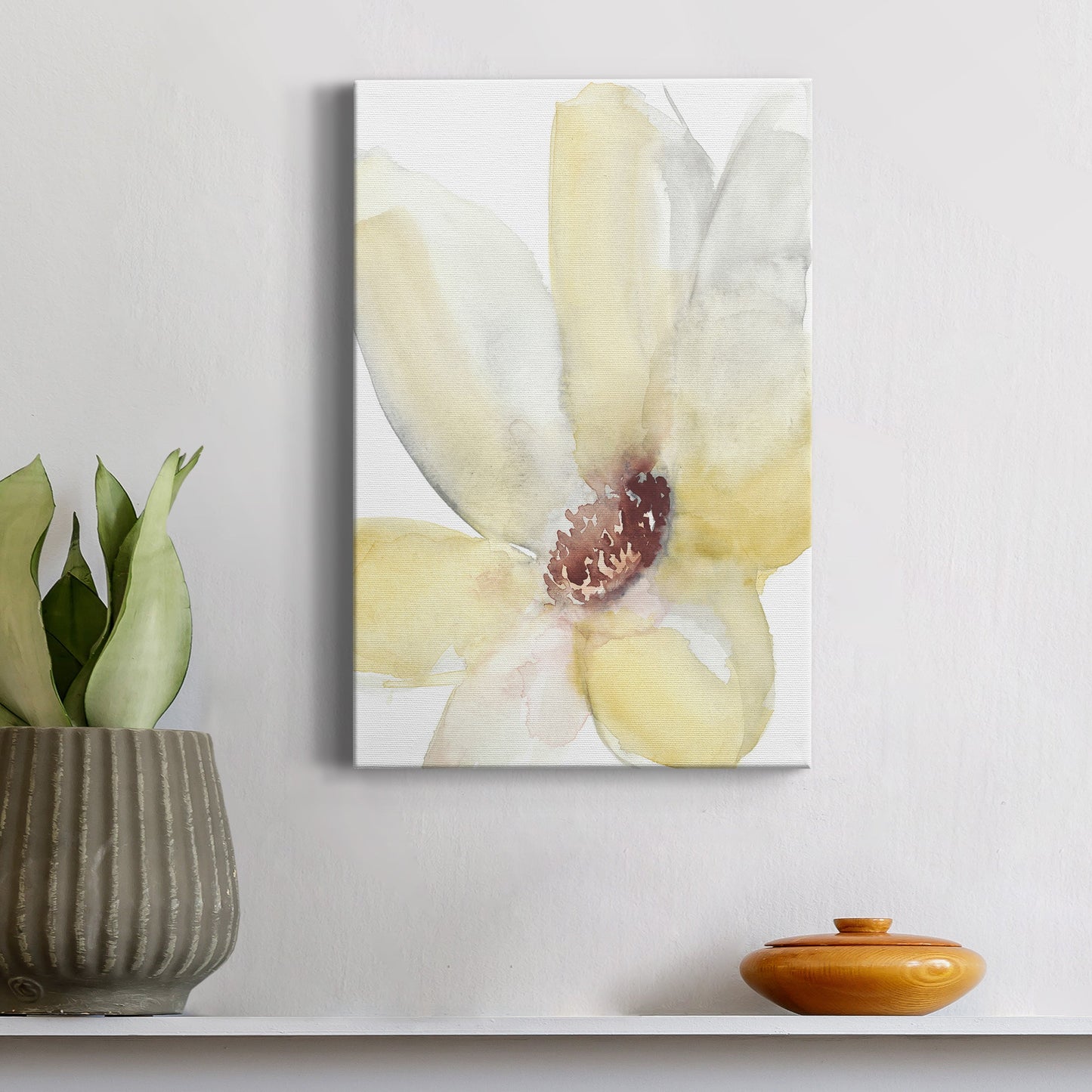 Lush Flower II Premium Gallery Wrapped Canvas - Ready to Hang