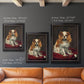 A King Charles Spaniel - Ornate Framed Canvas Print