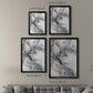 Marble Trance - Modern Framed Canvas Print