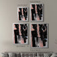 Black & Blush I - Modern Framed Canvas Print