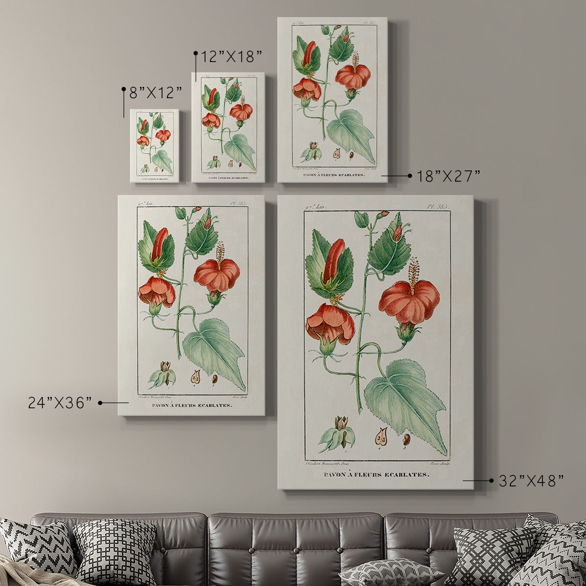 Turpin Tropical Botanicals IV - Canvas Art Print