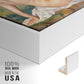The Large Bathers, 1884-1887 - Floater Framed Canvas Print
