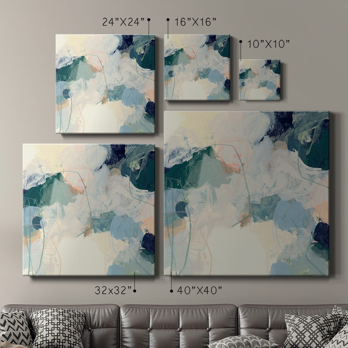 Cloud Gesture II - Canvas Art Print