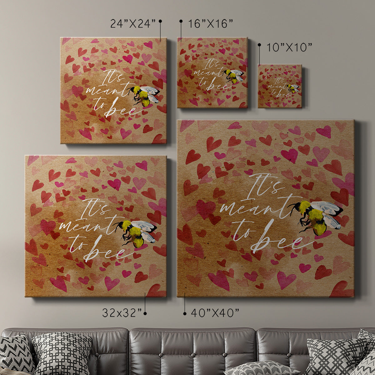 Bees Knees II - Canvas Art Print