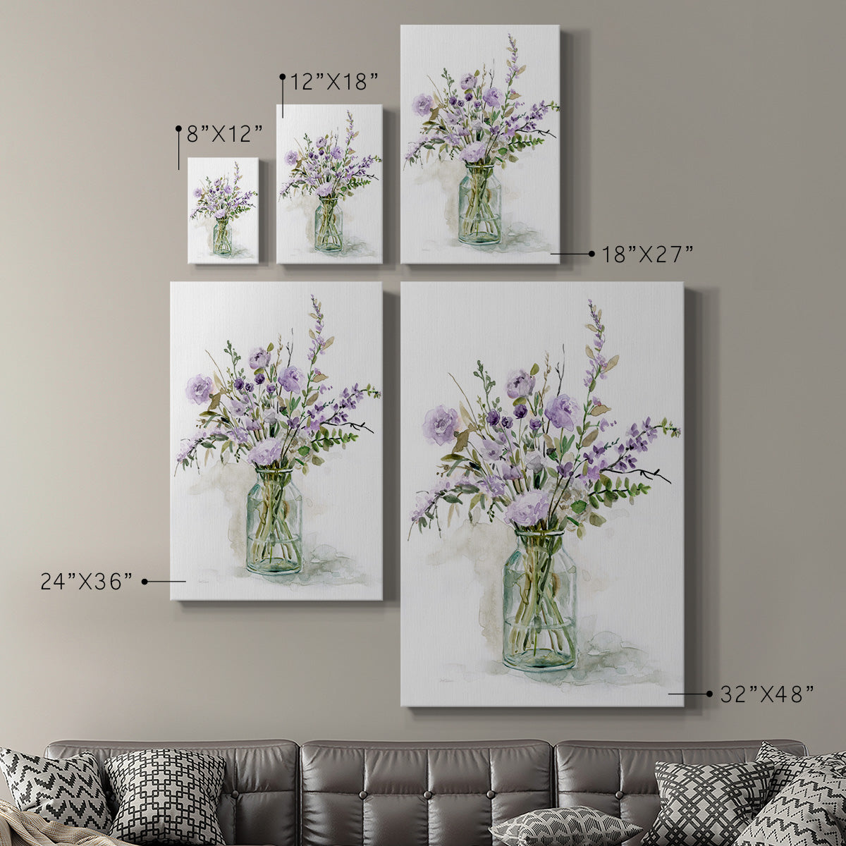 Purple Passion I - Canvas Art Print