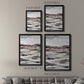 Muted Earth Layers II - Modern Framed Canvas Print