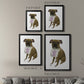 Love and Boxer - Modern Framed Canvas Print