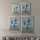 Blue Garden II - Modern Framed Canvas Print