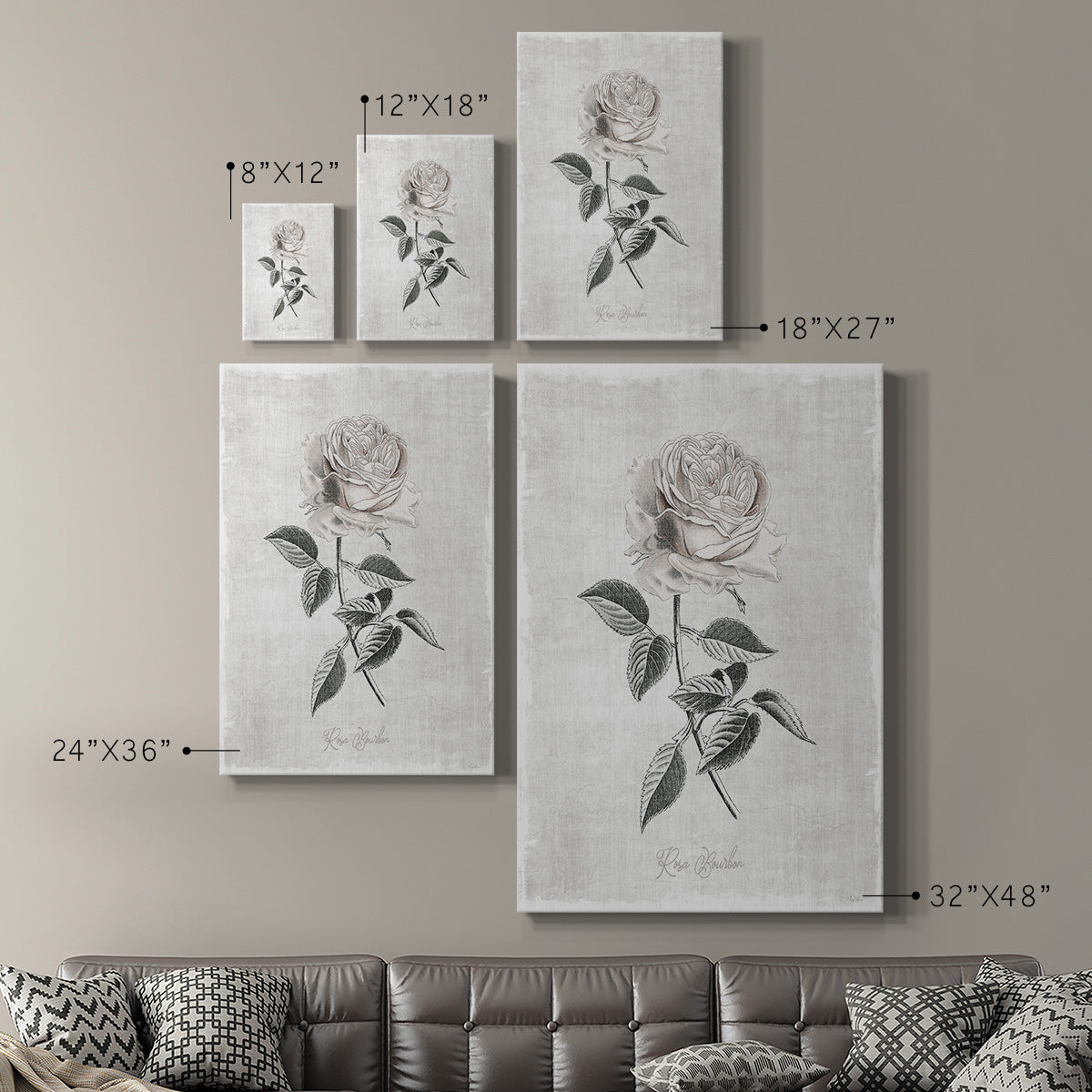 Vintage Botanical I Premium Gallery Wrapped Canvas - Ready to Hang