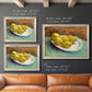 Impressionist still life with lemons by Vincent van Gogh in an ornate champagne frame shown in multiple size options.