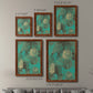 Minty Green Orbs I - Premium Framed Canvas 2 Piece Set - Ready to Hang