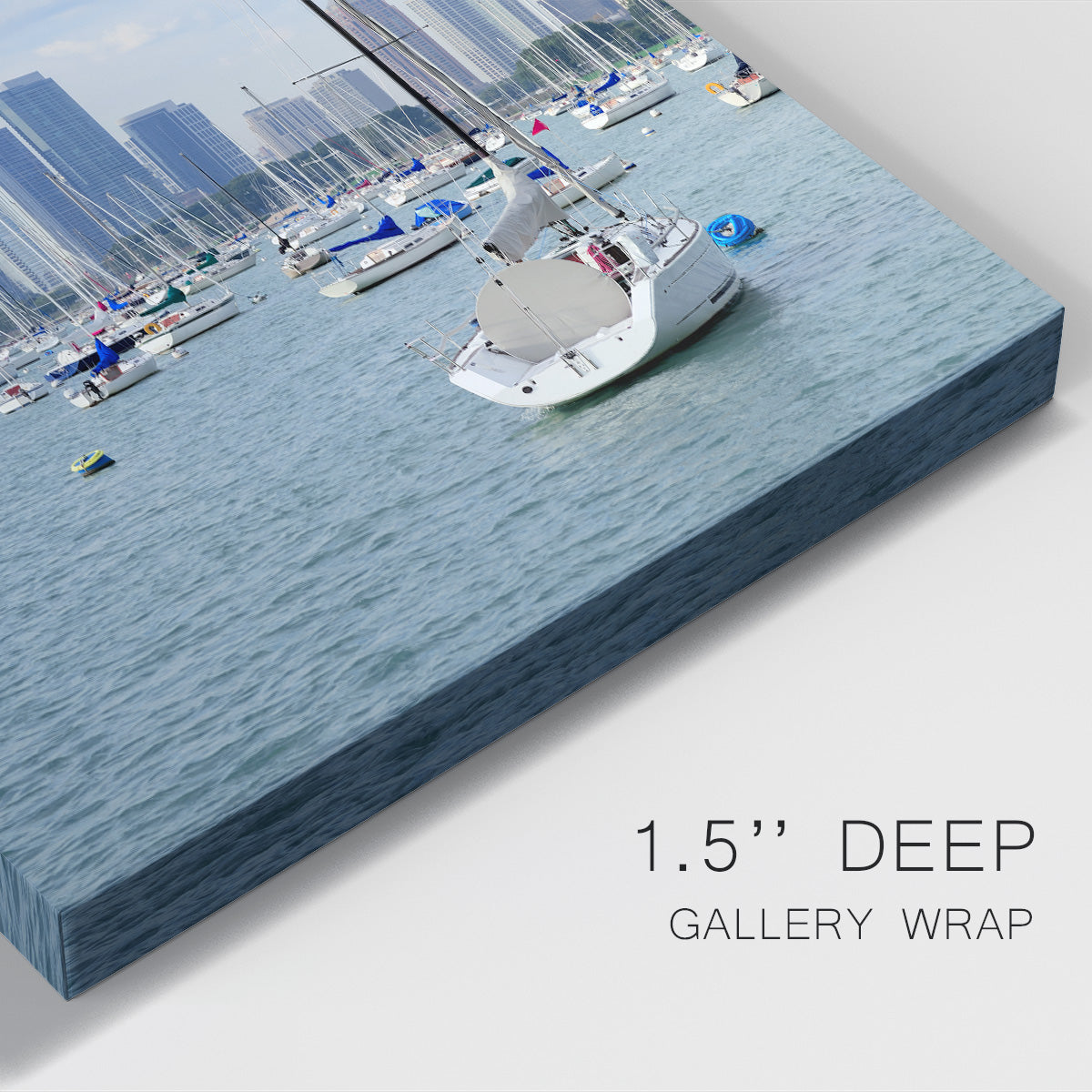 Chicago Harbor III - Gallery Wrapped Canvas