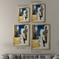 Mykonos 3 - Modern Framed Canvas Print