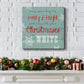 White Christmas-Premium Gallery Wrapped Canvas - Ready to Hang