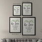 Love of a Family - Modern Framed Canvas Print