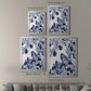 Indigo Song II - Modern Framed Canvas Print