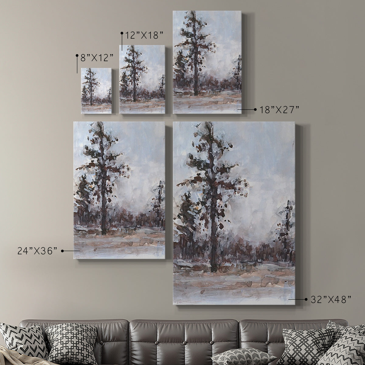 Vintage Tree Moment I Premium Gallery Wrapped Canvas - Ready to Hang