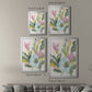 Floral Breeze Fresco  II - Modern Framed Canvas Print