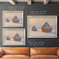 Impressionist winter haystack scene by Claude Monet in an ornate champagne frame shown in multiple size options.