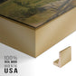 Landscape at Ljan, 1858 - Floater Framed Canvas Print