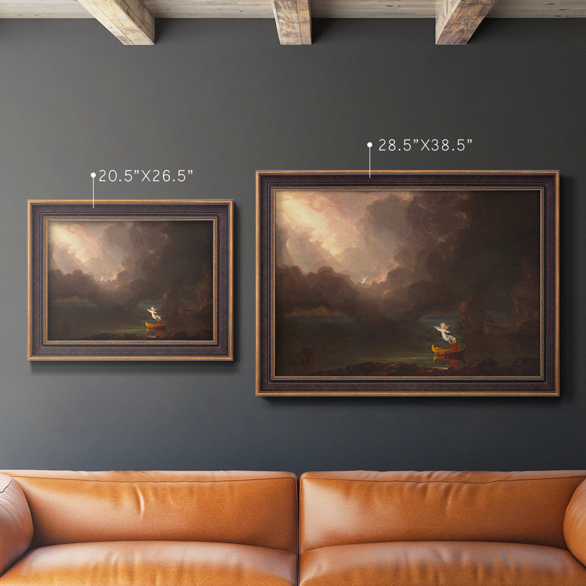 The Voyage of Life - Ornate Framed Canvas Print