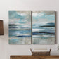 Distant Drama I Premium Gallery Wrapped Canvas - Ready to Hang - Set of 2 - 8 x 12 Each