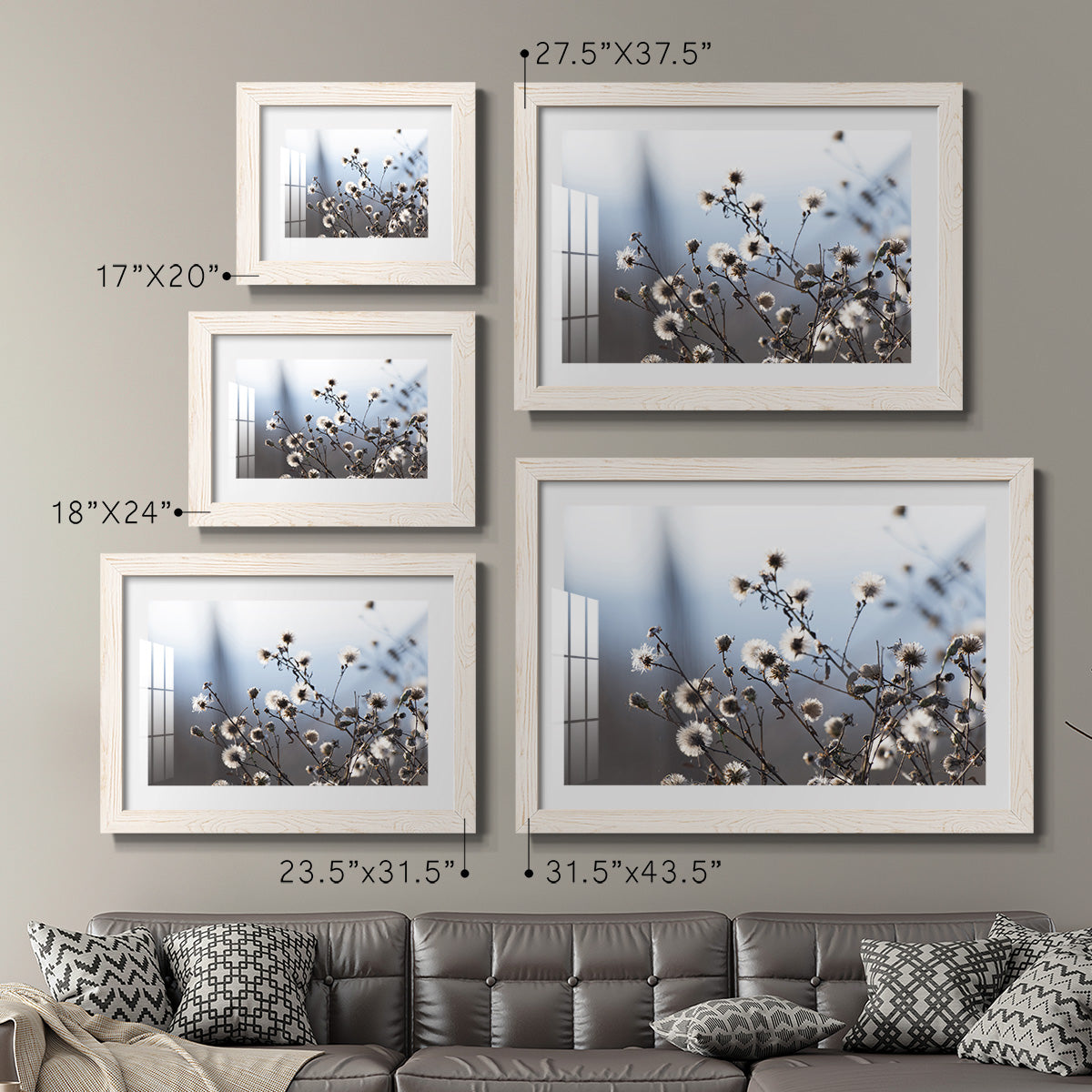 Spring Fluff - Barnwood Framed Art Print
