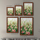 Size comparison chart for a set of two maple barnwood framed canvas prints.