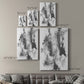Graphite Abstract III - Canvas Art Print