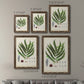 Size comparison chart for a set of two walnut barnwood framed canvas prints.