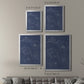 Serve the Lord Floral Sketch - Modern Framed Canvas Print