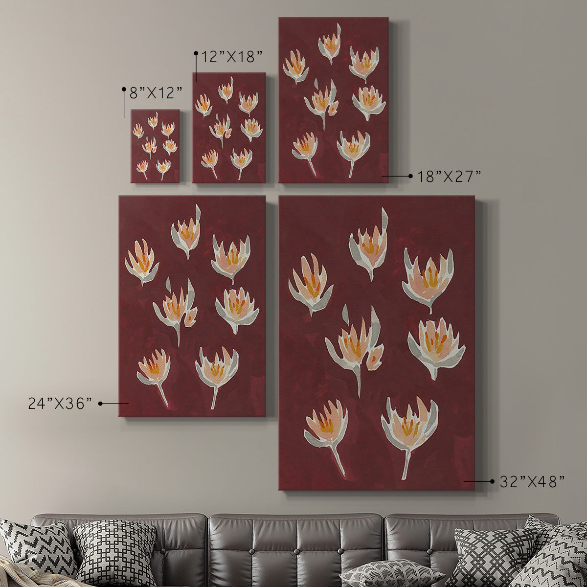 Pink Potpourri I - Canvas Art Print