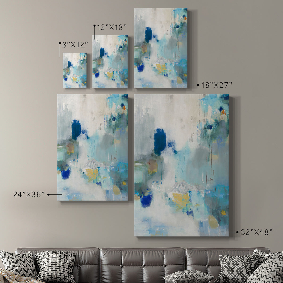 Celeste Motion II - Canvas Art Print