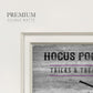 Hocus Pocus Broom Co Premium Framed Print Double Matboard