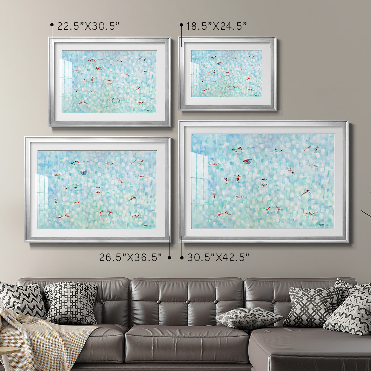 Endless Horizons Premium Framed Print - Ready to Hang