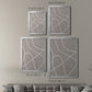 Fissures I - Modern Framed Canvas Print
