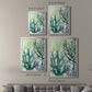 Textured Coral I - Modern Framed Canvas Print