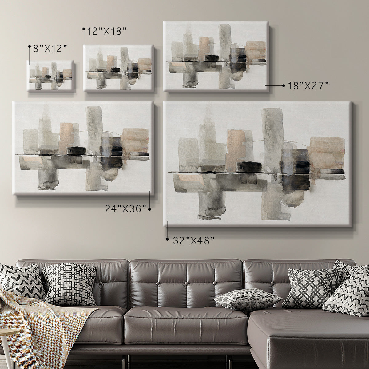 Urban Oasis I - Canvas Art Print