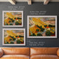 Valley With Ploughman Seen from Above - Ornate Framed Canvas Print