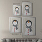 Festive Snowman II - Modern Framed Canvas Print