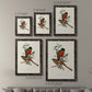 Elegant Trogons I - Premium Framed Canvas 2 Piece Set - Ready to Hang