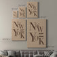 Neutral City Center Type I Premium Gallery Wrapped Canvas - Ready to Hang