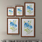 Blue Morning Bouquet I - Premium Framed Canvas 2 Piece Set - Ready to Hang