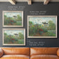 Impressionist garden landscape at Argenteuil by Claude Monet in an ornate champagne frame shown in multiple size options.