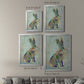 Fantastic Florals Hare, Sitting - Modern Framed Canvas Print