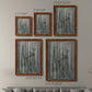 Birch Forest Abstracts I - Premium Framed Canvas 2 Piece Set - Ready to Hang