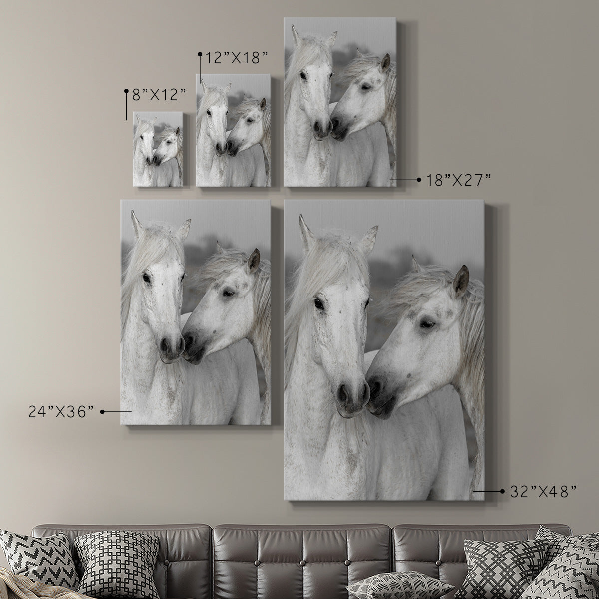 Affection I Premium Gallery Wrapped Canvas - Ready to Hang