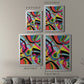 Bold Shape Shift II - Modern Framed Canvas Print