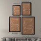 Terracotta Drift I - Modern Framed Canvas Print