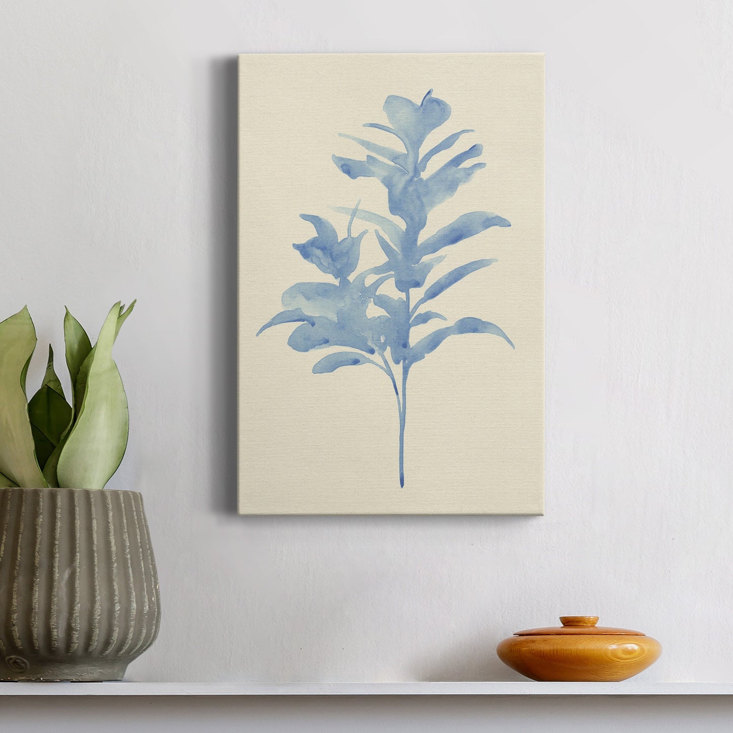 Verditer Fig I Premium Gallery Wrapped Canvas - Ready to Hang